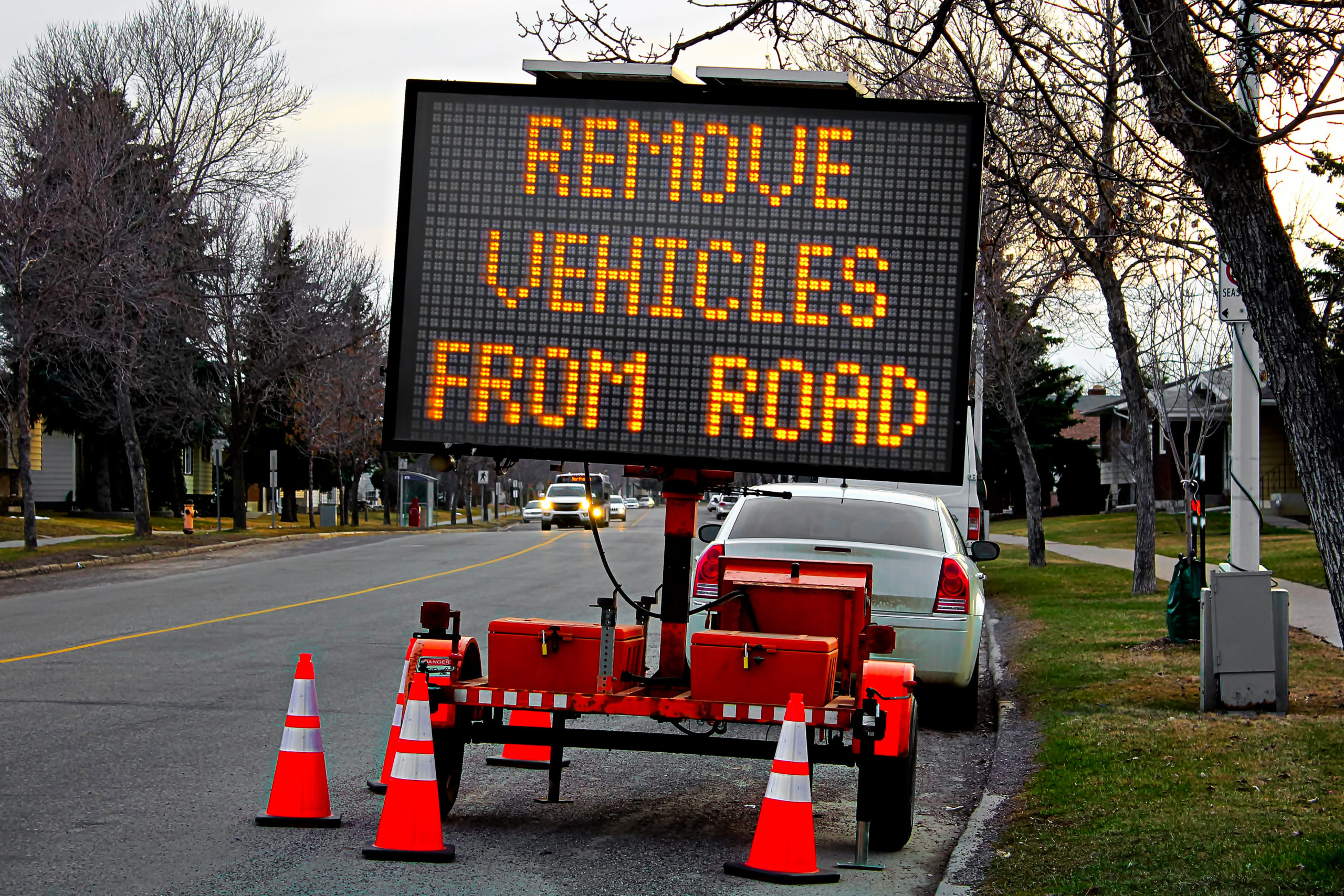 LED road markings and signing can help allocate road space more dynamically MORE